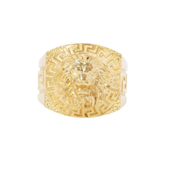 Head of Medusa Versace Style Ring in 14K Gold - Dia Jewelry Store