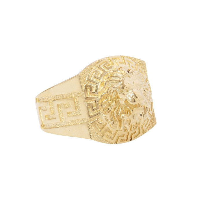 Head of Medusa Versace Style Ring in 14K Gold - Dia Jewelry Store