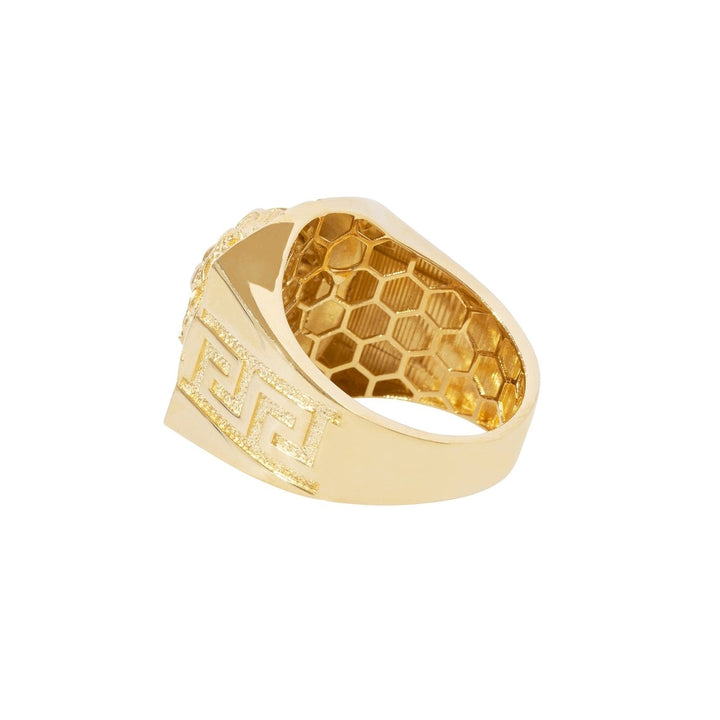 Head of Medusa Versace Style Ring in 14K Gold - Dia Jewelry Store