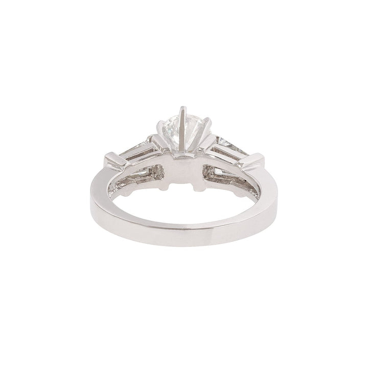 Diamond Engagement Ring 1.5 Carat in 14K White Gold - Dia Jewelry Store