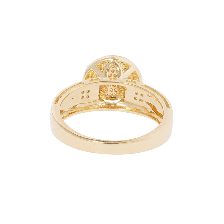 Exquisite Diamond Engagement Ring in 14K Gold - Dia Jewelry Store