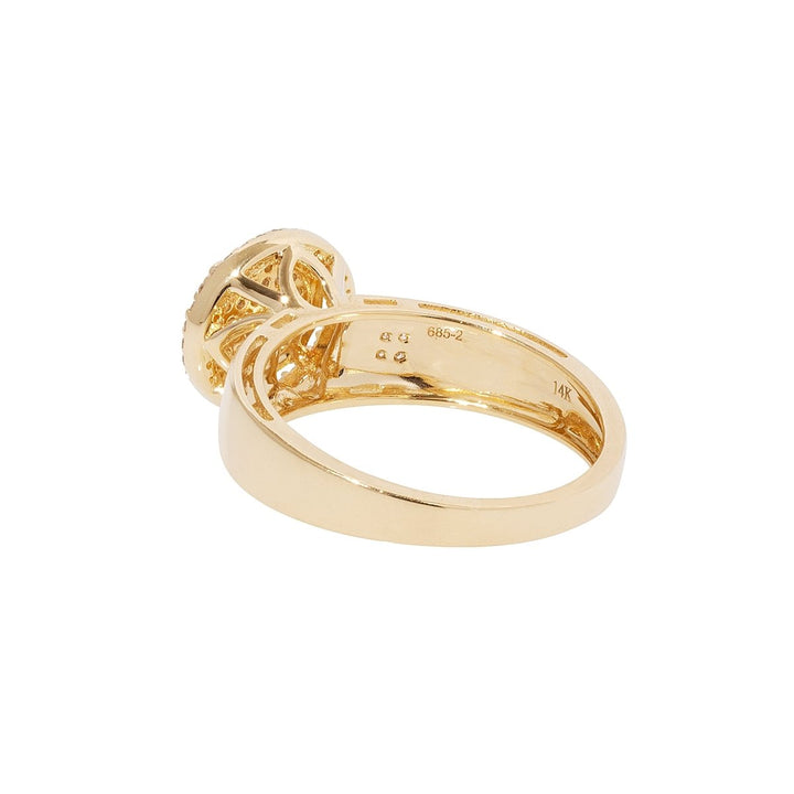 Exquisite Diamond Engagement Ring in 14K Gold - Dia Jewelry Store