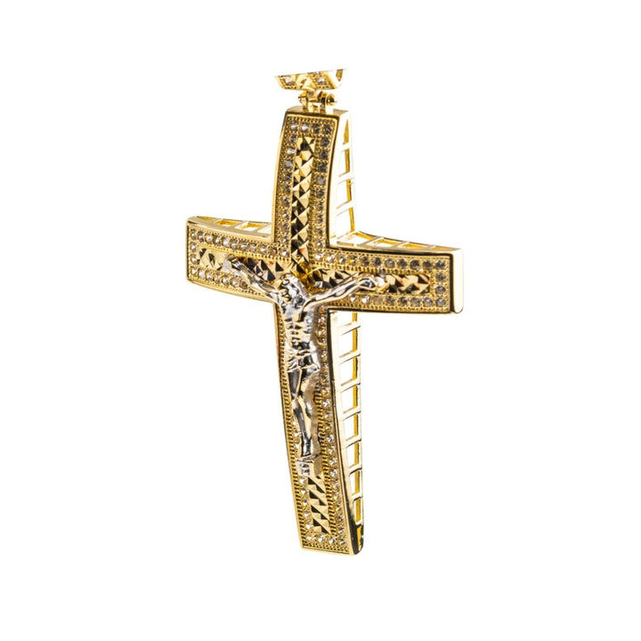 Jesus Christ Cross Diamond Pendant - Dia Jewelry Store