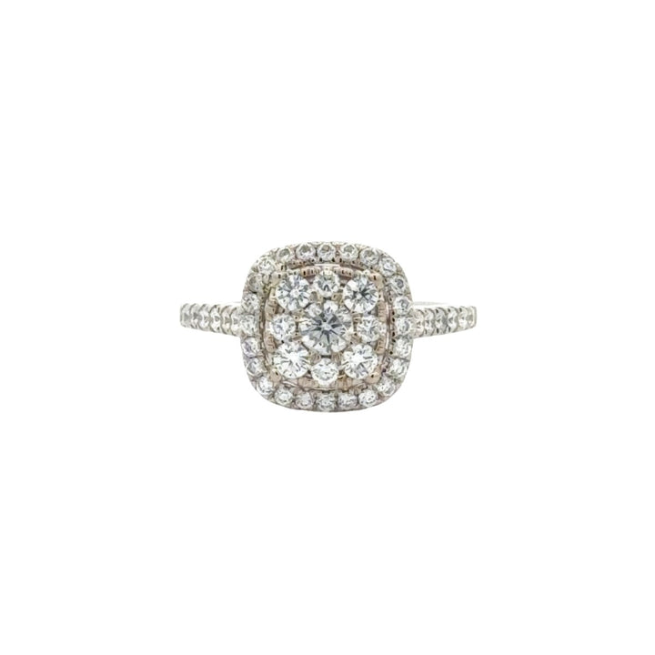 Diamond Ring 1Ct in 14K White Gold - Dia Jewelry Store