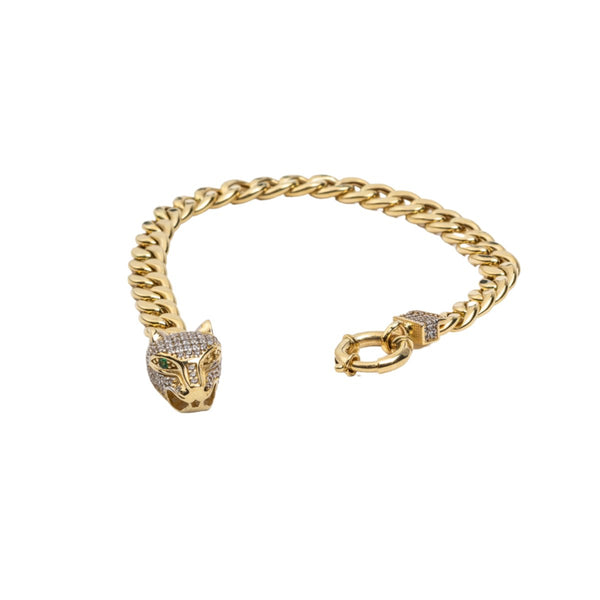 Fancy Women’s Cougar Bracelet - Dia Jewelry Store