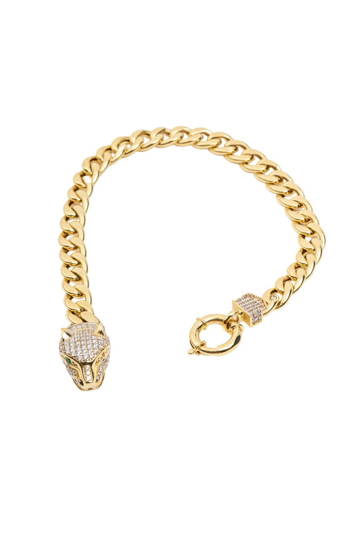 Fancy Women’s Cougar Bracelet - Dia Jewelry Store