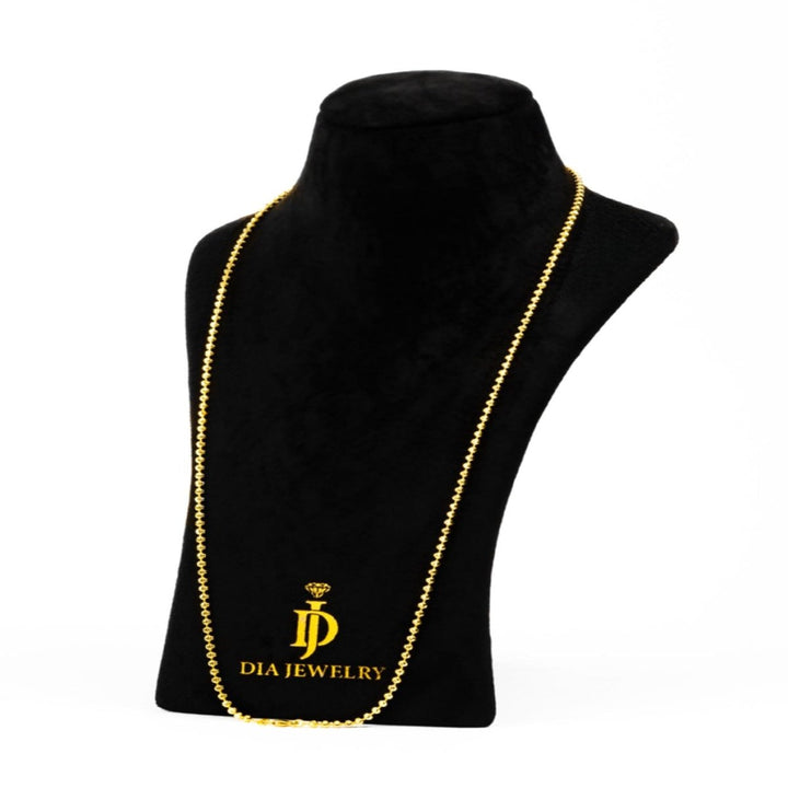 Ball Chain Link 14K Gold - Dia Jewelry Store
