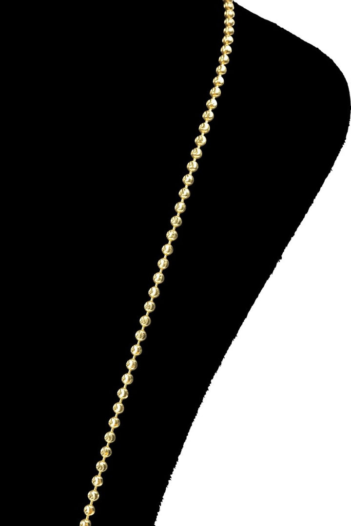 Ball Chain Link 14K Gold - Dia Jewelry Store