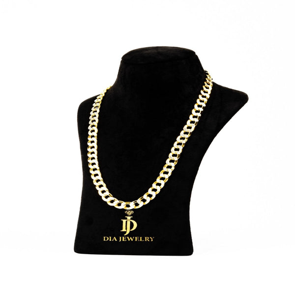 Semi-solid Cuban Link Pave - Dia Jewelry Store