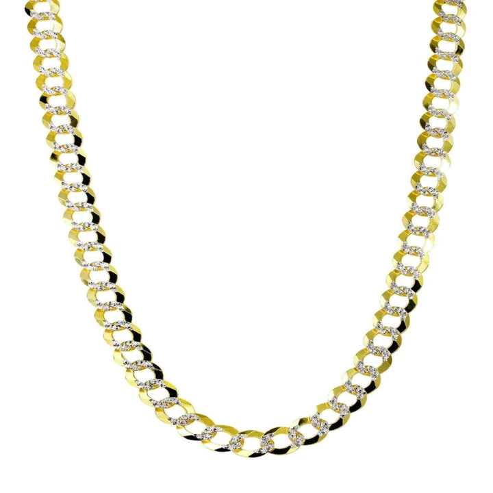 Semi-solid Cuban Link Pave - Dia Jewelry Store
