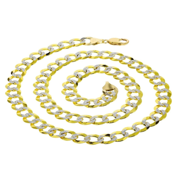 Semi-solid Cuban Link Pave - Dia Jewelry Store