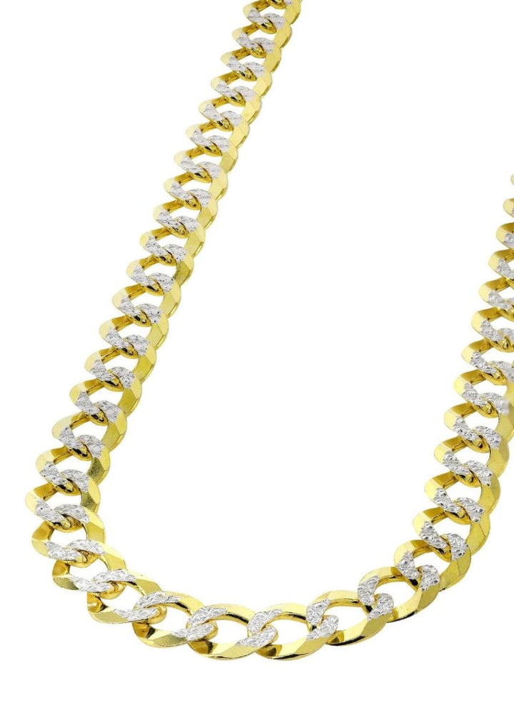 Semi-solid Cuban Link Pave - Dia Jewelry Store