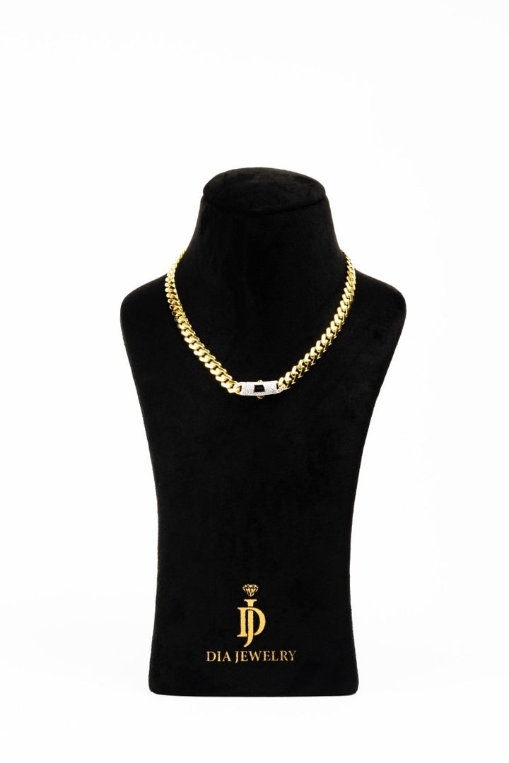 Cuban Link Monaco Chocker Necklace - Dia Jewelry Store