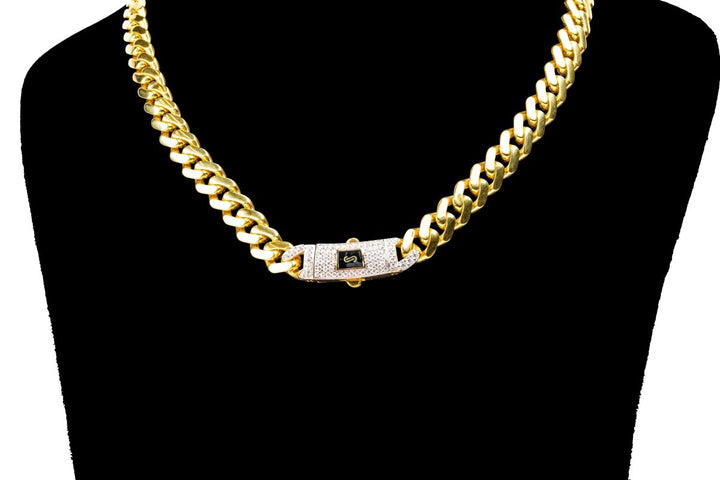 Cuban Link Monaco Chocker Necklace - Dia Jewelry Store
