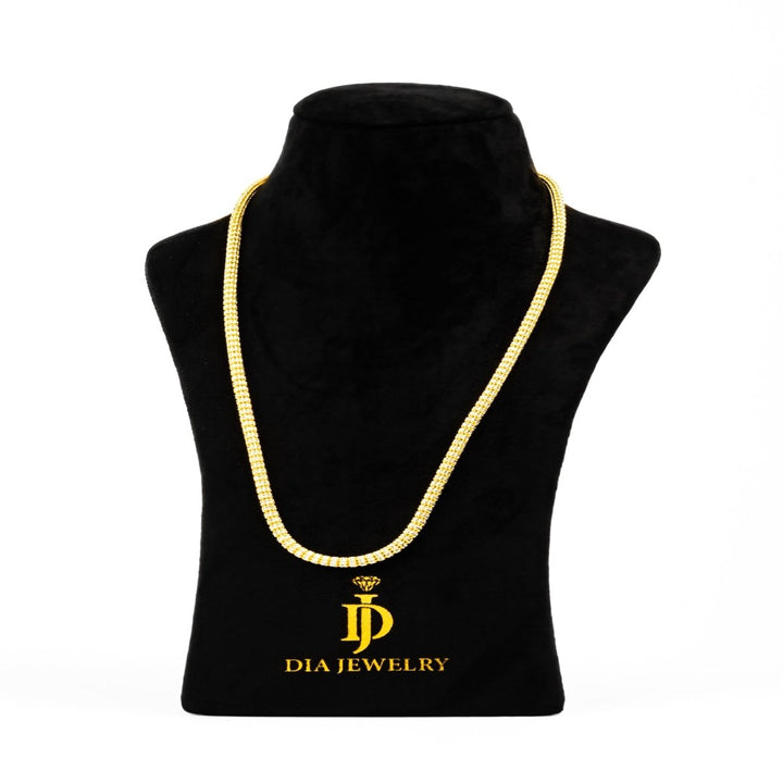 Ice Chain 14K Gold - Dia Jewelry Store