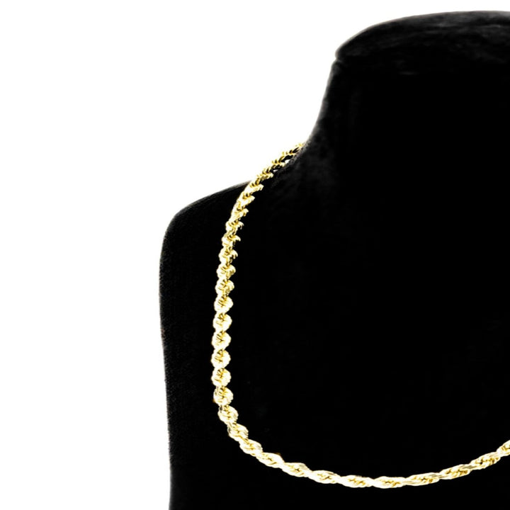 Sold Rope Chain 14K Gold - Dia Jewelry Store
