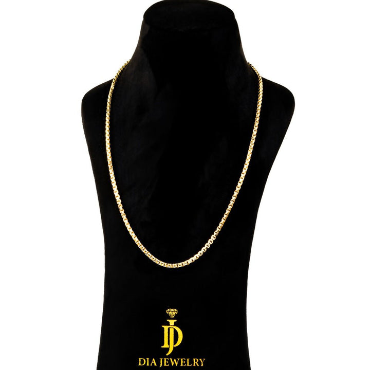 Box Chain 14K Gold - Dia Jewelry Store
