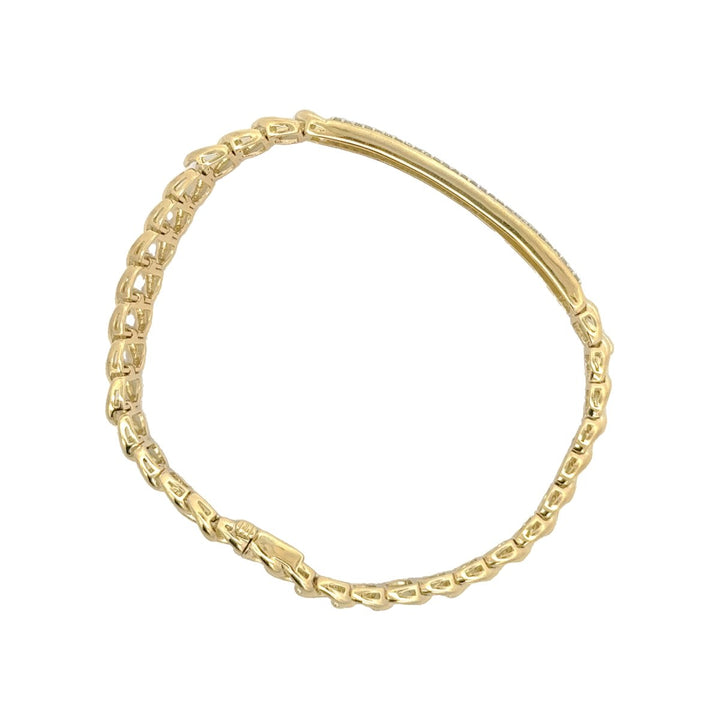 Diamond Bracelet with 1 Ct in 14K Gold - Dia Jewelry Store