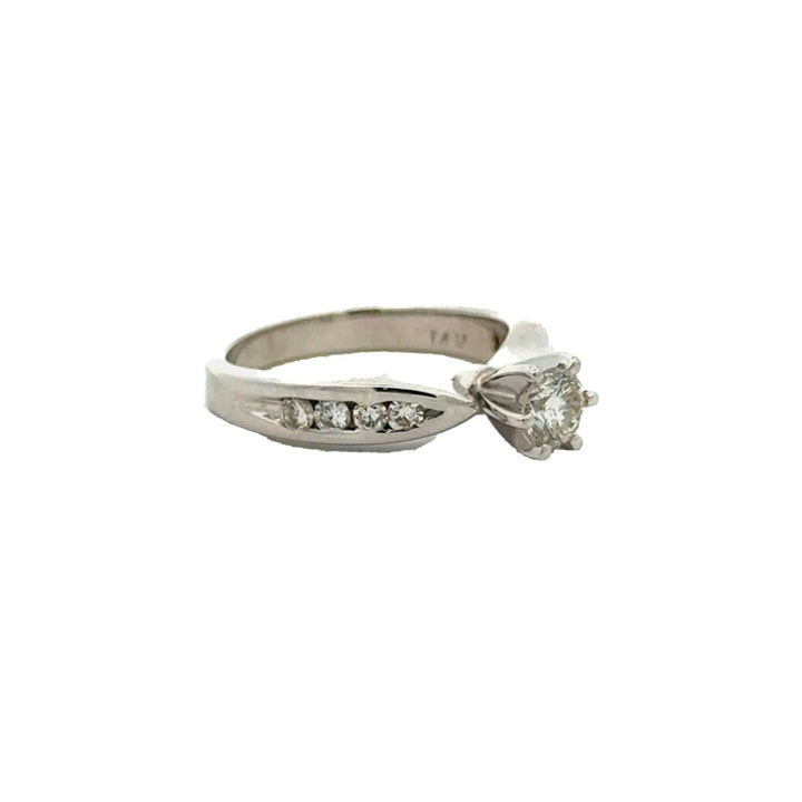 White Gold Diamond Ring - Dia Jewelry Store