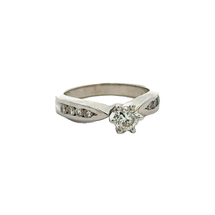 White Gold Diamond Ring - Dia Jewelry Store