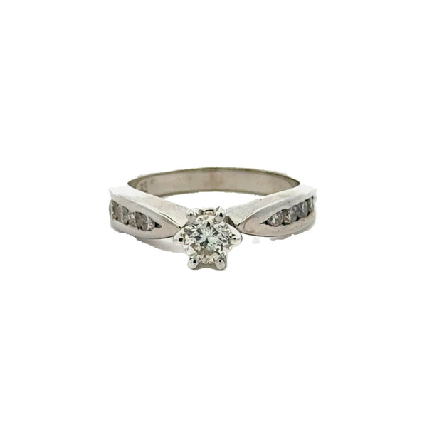 White Gold Diamond Ring - Dia Jewelry Store