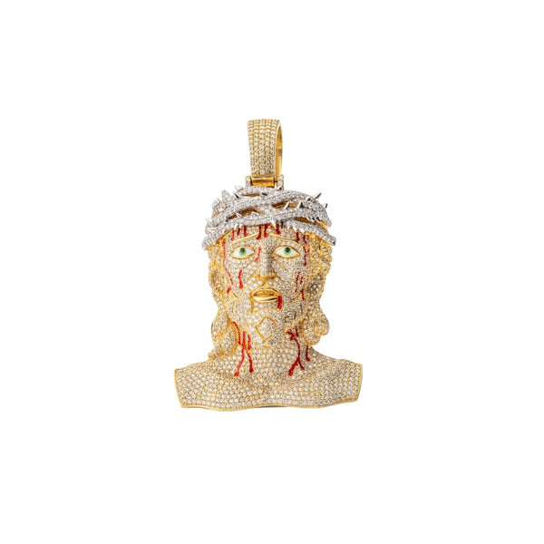 Jesus Christ Face Diamond Pendant - Dia Jewelry Store