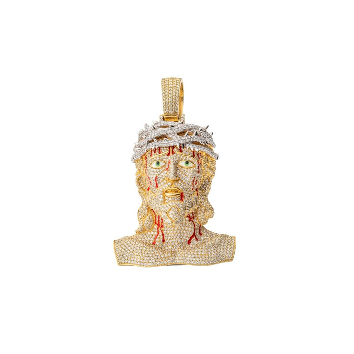 Jesus Christ Face Diamond Pendant - Dia Jewelry Store