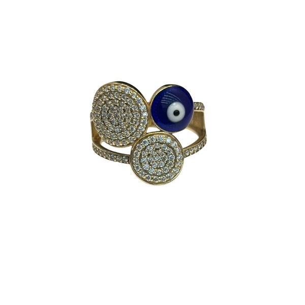 Evil Eye Stone Ring - Dia Jewelry Store