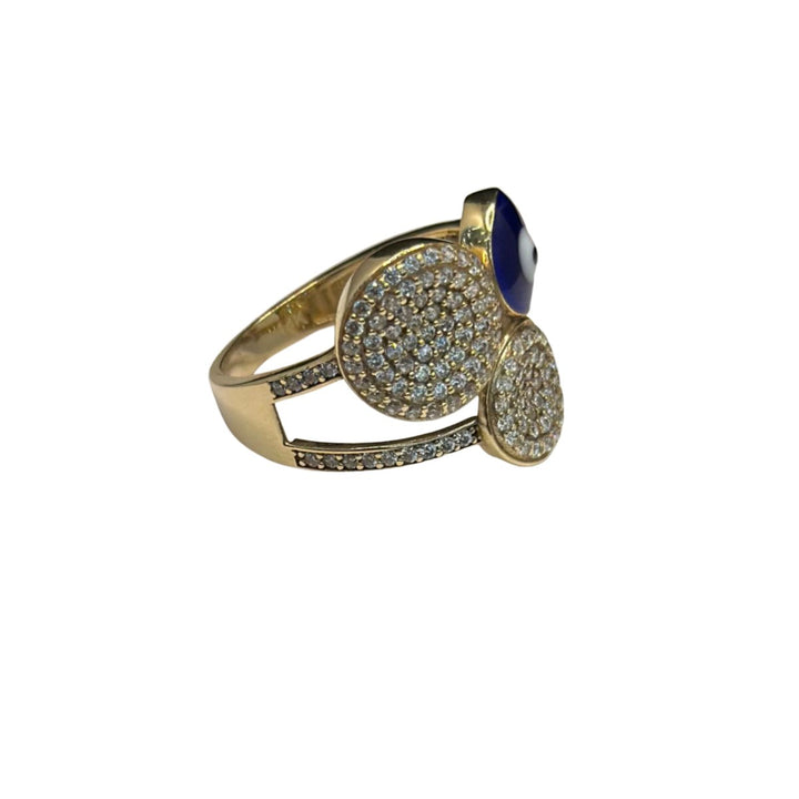 Evil Eye Stone Ring - Dia Jewelry Store