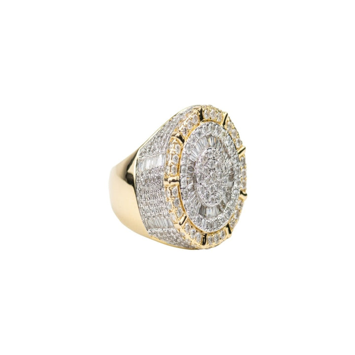 Men's Diamond Ring 2.5ct 14k Gold - Dia Jewelry Store