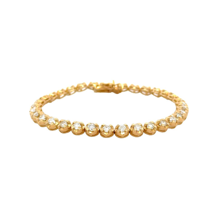 Diamond Tennis Bracelet in 14K Gold - Dia Jewelry Store