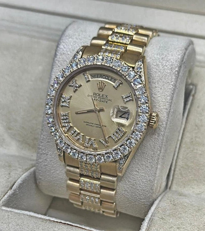 Rolex President 18k Gold Day Date - Dia Jewelry Store