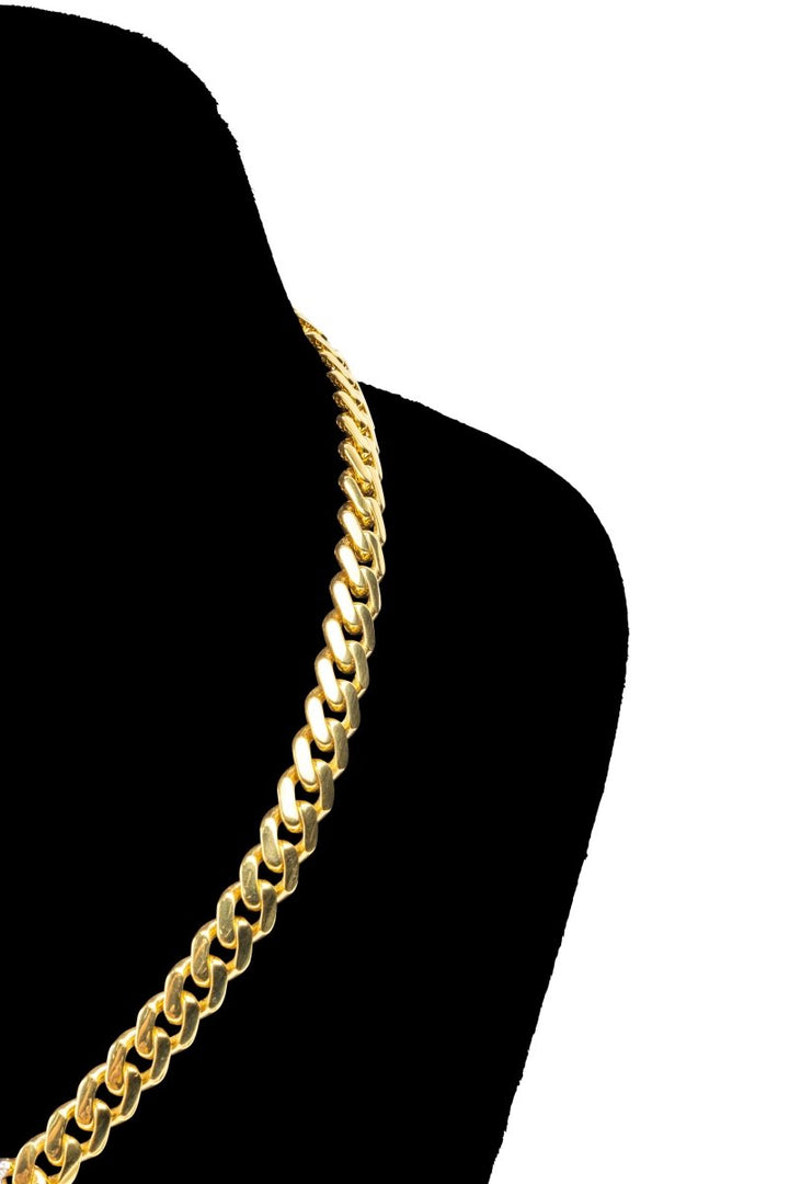 Cuban Link Monaco Chocker Necklace - Dia Jewelry Store
