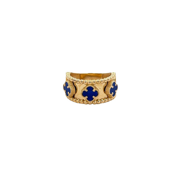 Fancy Women's Ring with Blue Stones - Dia Jewelry Store