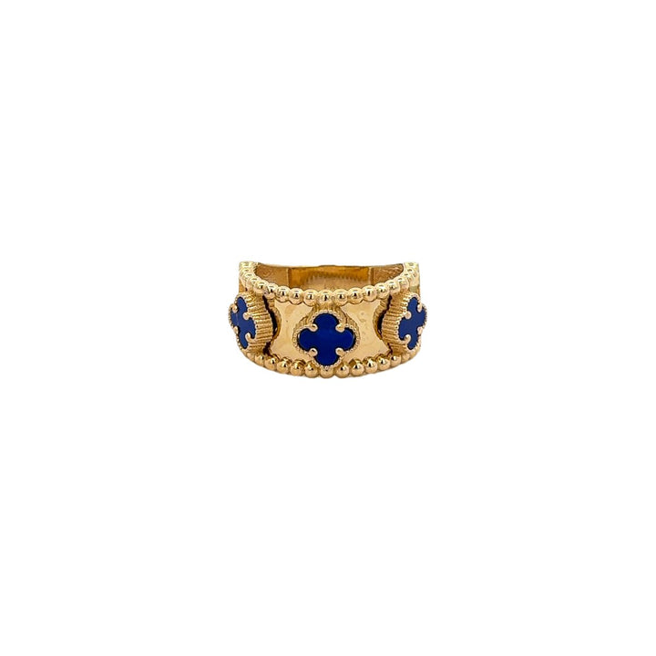 Fancy Women's Ring with Blue Stones - Dia Jewelry Store