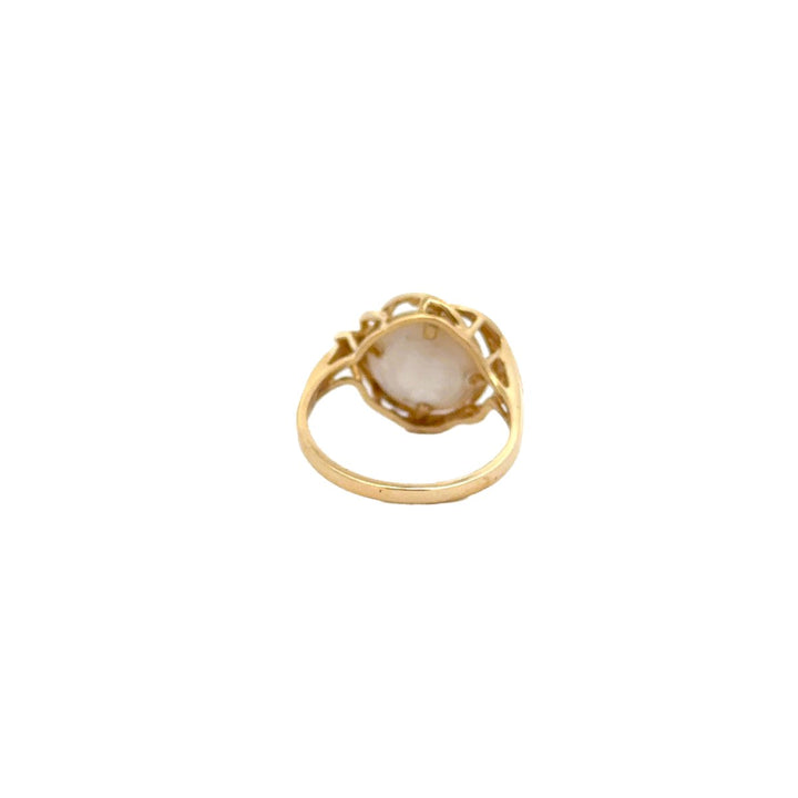 Fashion Lady's Ring with a Pearl - Dia Jewelry Store