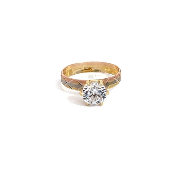 Emily CZ Engagement Ring - Dia Jewelry Store