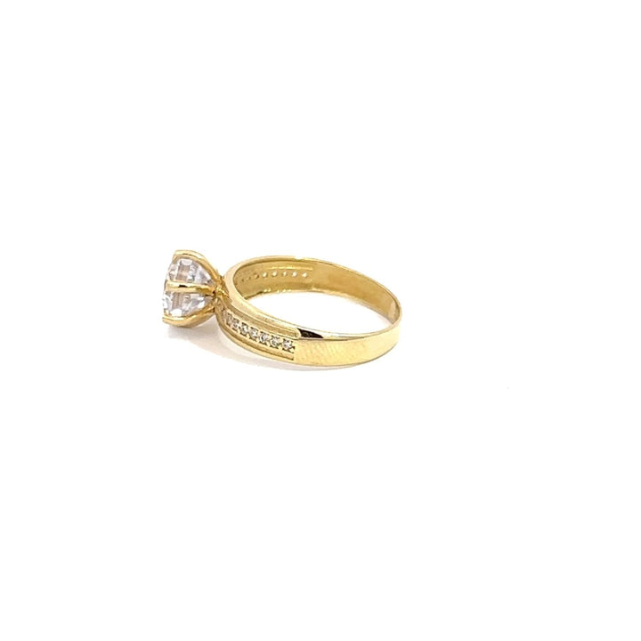 Sarah CZ Engagement Ring - Dia Jewelry Store