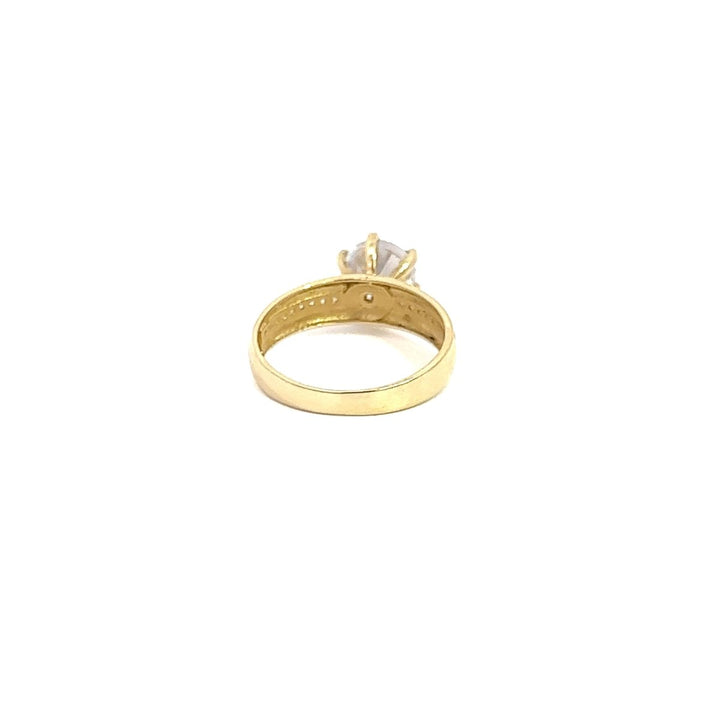 Sarah CZ Engagement Ring - Dia Jewelry Store