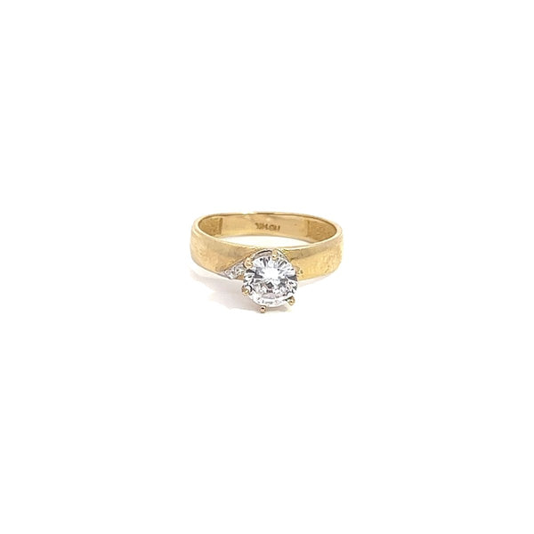 Ava CZ Engagement Ring - Dia Jewelry Store