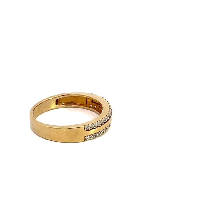 Hazel CZ Engagement Band - Dia Jewelry Store