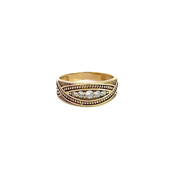 Layla CZ Wedding Band - Dia Jewelry Store