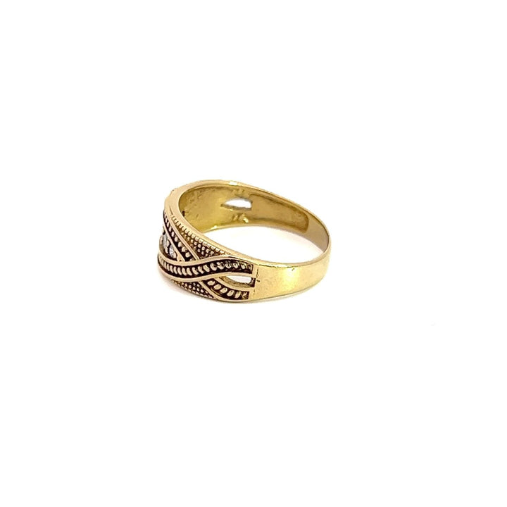 Layla CZ Wedding Band - Dia Jewelry Store