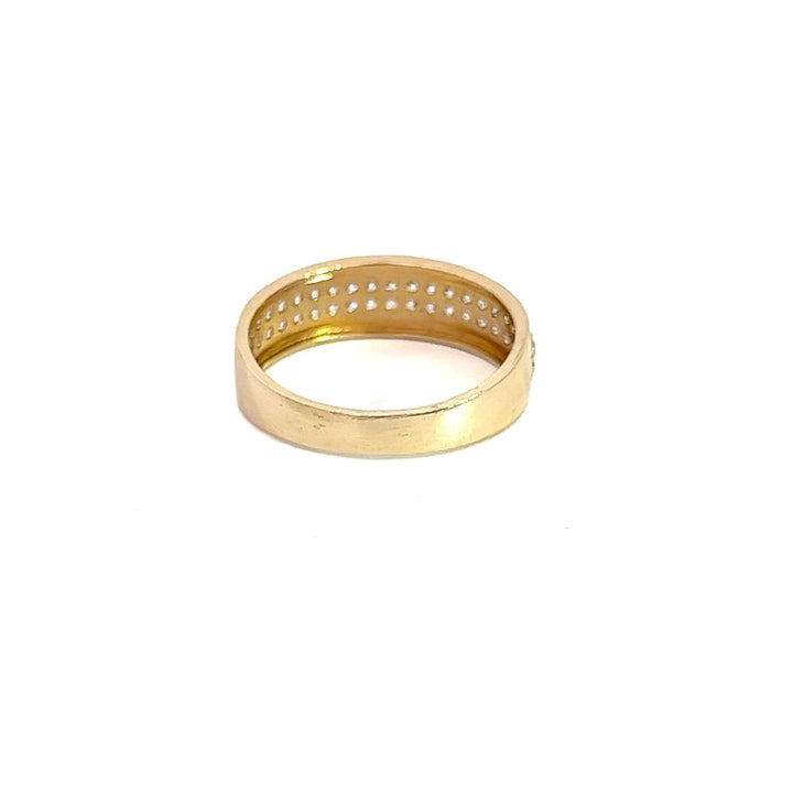 Willow CZ Wedding Band - Dia Jewelry Store