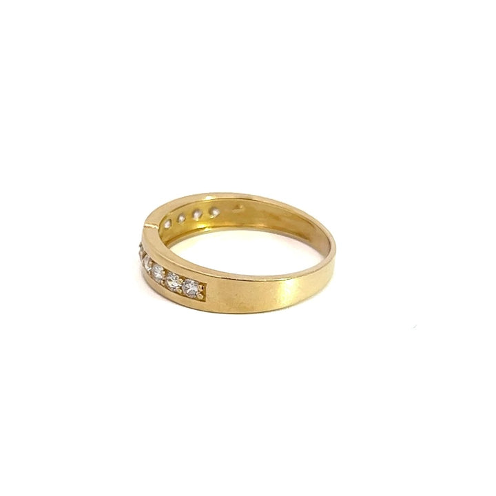 Zoe CZ Wedding Band - Dia Jewelry Store