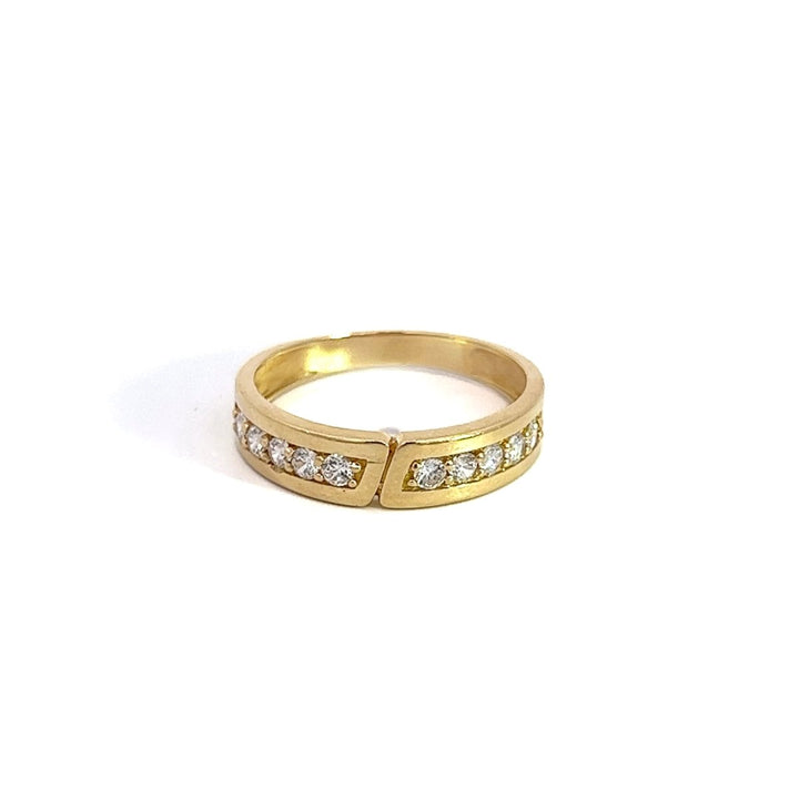 Zoe CZ Wedding Band - Dia Jewelry Store