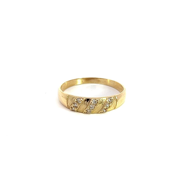 Naomi CZ Wedding Band - Dia Jewelry Store