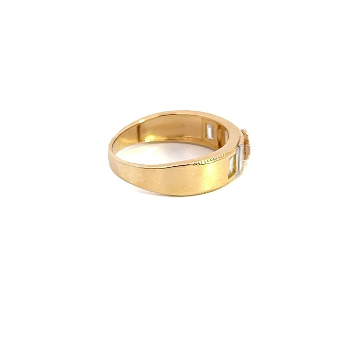 Valentina Wedding Band with CZ - Dia Jewelry Store