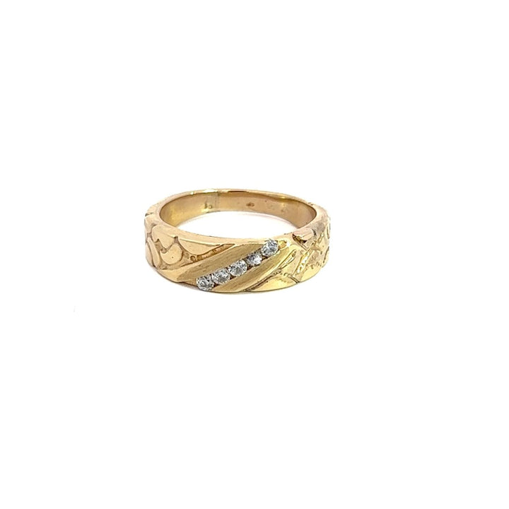 Kinsley CZ Wedding Band - Dia Jewelry Store