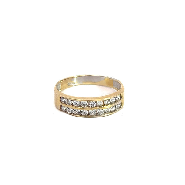 Brooklyn CZ Wedding Band - Dia Jewelry Store